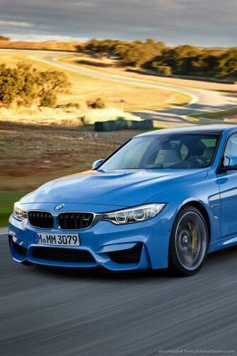 Bmw M3 iPhone Wallpaper On A Track For