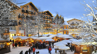Christmas At The Resort Of Seefeld Austria Desktop Wallpaper