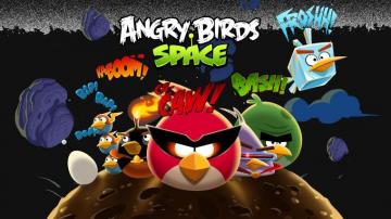 Angry Birds Space HD Wallpaper