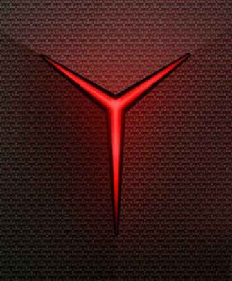Y Series Gaming Red Wallpaper Lenovo Alternate Logo For