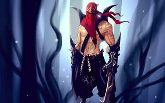 Zed Art Skin Wallpaper HD