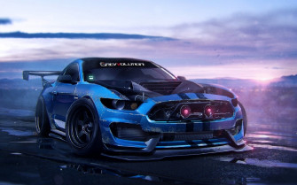 Sports Car Ford Mustang Shelby Wallpaper HD