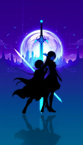 Sword Art Online Phone Wallpaper