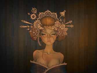 Audrey Kawasaki Desktop HD Wallpaper