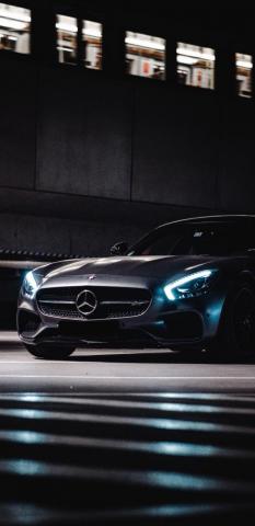 Luxurious Car Black Mercedes Benz Wallpaper