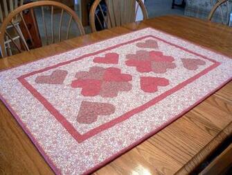 Table Runner Placemat Set Lion Brand Cotton Gauge