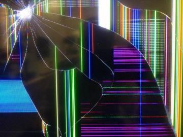 Broken Tv Screen Image Top Sellers Off Ingeniovirtual