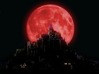 Red Moon Wallpaper HD In Space Imageci