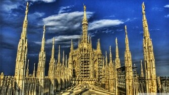 Gothic Building HDr Wallpaper