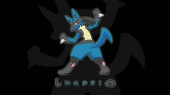 The Pokemon Anime Wallpaper Titled Lucario