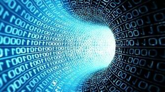 Binary Code Background Net