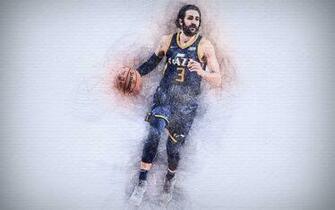 Wallpaper Ricky Rubio 4k Artwork Basketball Stars