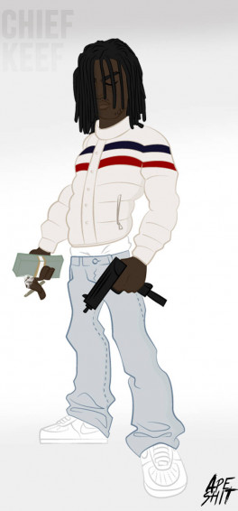 Chief Keef By Apeshitjdm