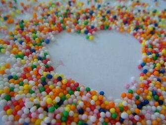 Valentines Day Candy Hearts Wallpaper HD Background