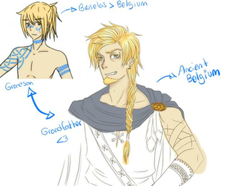 Scketch Of Ancient Belgae By Kheils