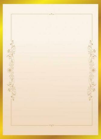 European Gold Border Pattern Poster Background Borders And