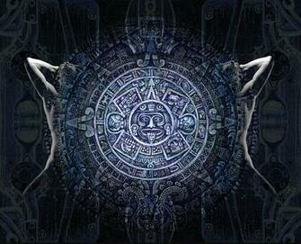 Aztec Calendar Wallpaper