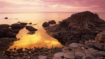 The Giant S Causeway Northern Ireland Widescreen Wallpaper Wide