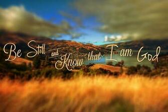Be Still Scripture Background God S Promises