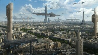 Futuristic City Wallpaper