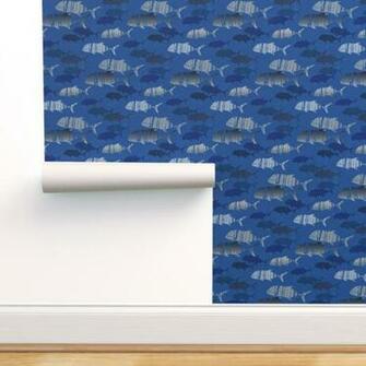 Just Jacks Trevally Ulua Spoonflower