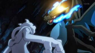 Lucario Vs Mega Mewtwobest Cartoon Wallpaper Best