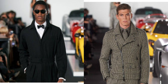 Ralph Lauren Corporation Two Male Models Wallpaper