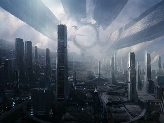 Future City HD Wallpaper