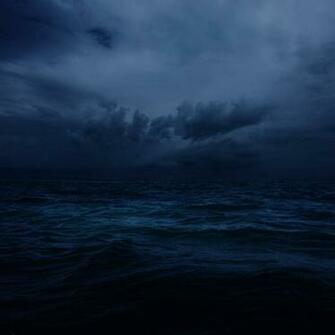 Stormy Sea Wallpaper At Night