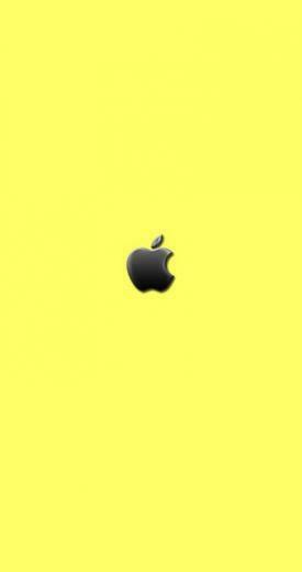 iPhone 5c Yellow Wallpaper Ios7
