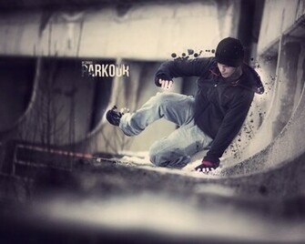 Parkour Wallpaper Wall By Lzdraffl
