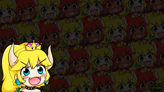 Bowsette HD Wallpaper