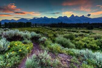 Grand Teton National Park Jackson Hole Wyoming Freie Desktop