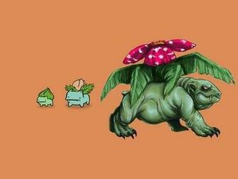 Pokemon Bulbasaur Venusaur Ivysaur Wallpaper