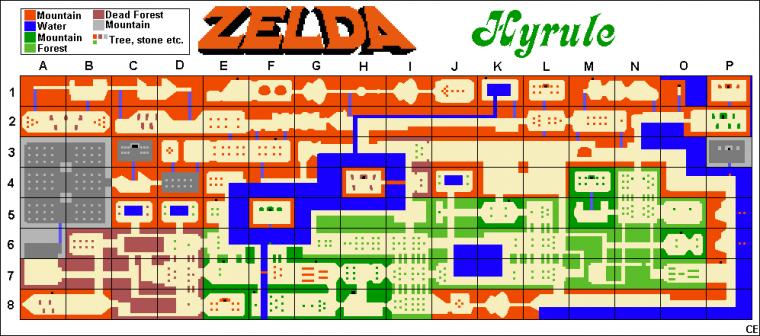 Zelda Map
