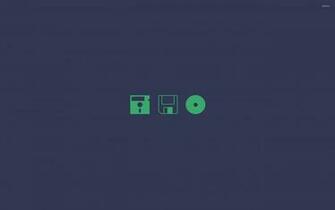 Floppy Disk Evolution Wallpaper Minimalistic