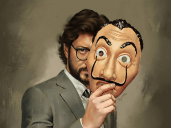 Professor Money Heist 4k Wallpaper
