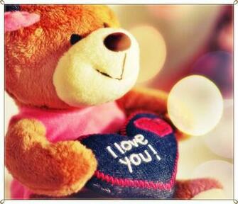Teddy Bear Love Wallpaper