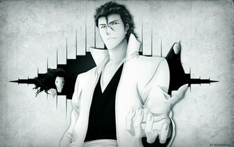 Bleach Aizen Wallpaper Sousuke Menos Grande