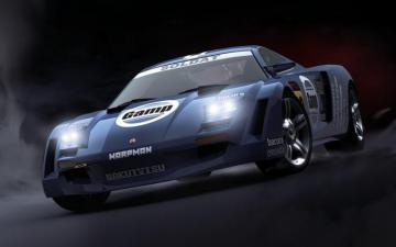 Ridge Racer Wallpaper Stock Photos