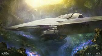 Destiny Concept Art By Jesse Van Dijk World