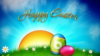 Happy Easter HD Wallpaper Desktop Image