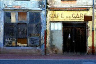 Vintage Coffee Shop Wallpaper
