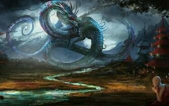 Dragons In Ancient China Wallpaper