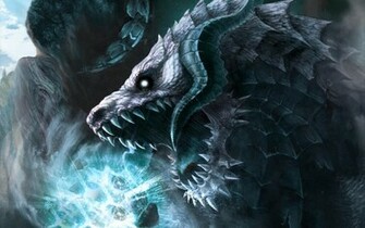 Ice Dragons Wallpaper