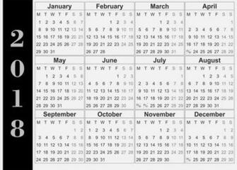 Wall Calendar Printable For