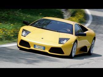 Lamborghini Murcielago Lp640 Yellow Front Angle Speed