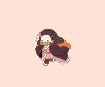 Tiny Running Nezuko By Me R Kimetsunoyaiba
