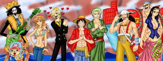 New World Straw Hat Pirates By Ferchozaki D30zapk Full Wallpaper