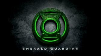 Green Lantern Emerald Guardian Logo In The Style Of